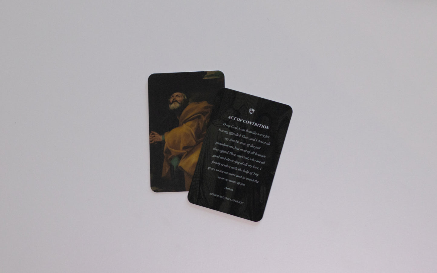 Act of Contrition Prayer Card