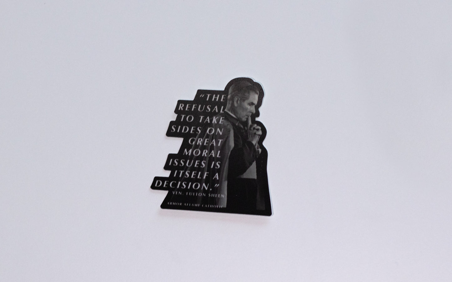 Fulton Sheen Sticker