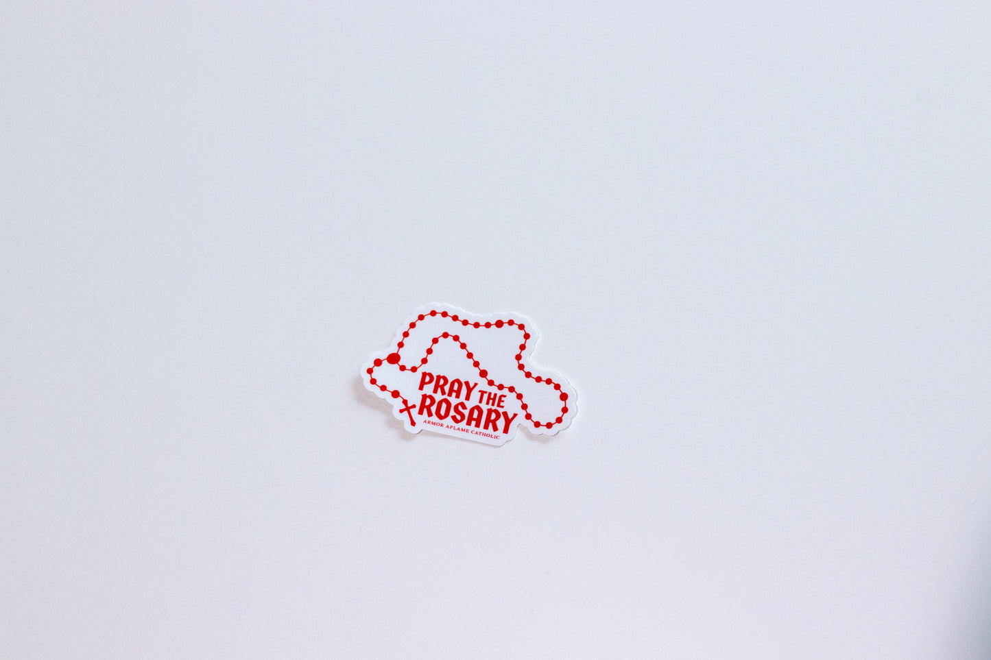 Pray the Rosary Sticker
