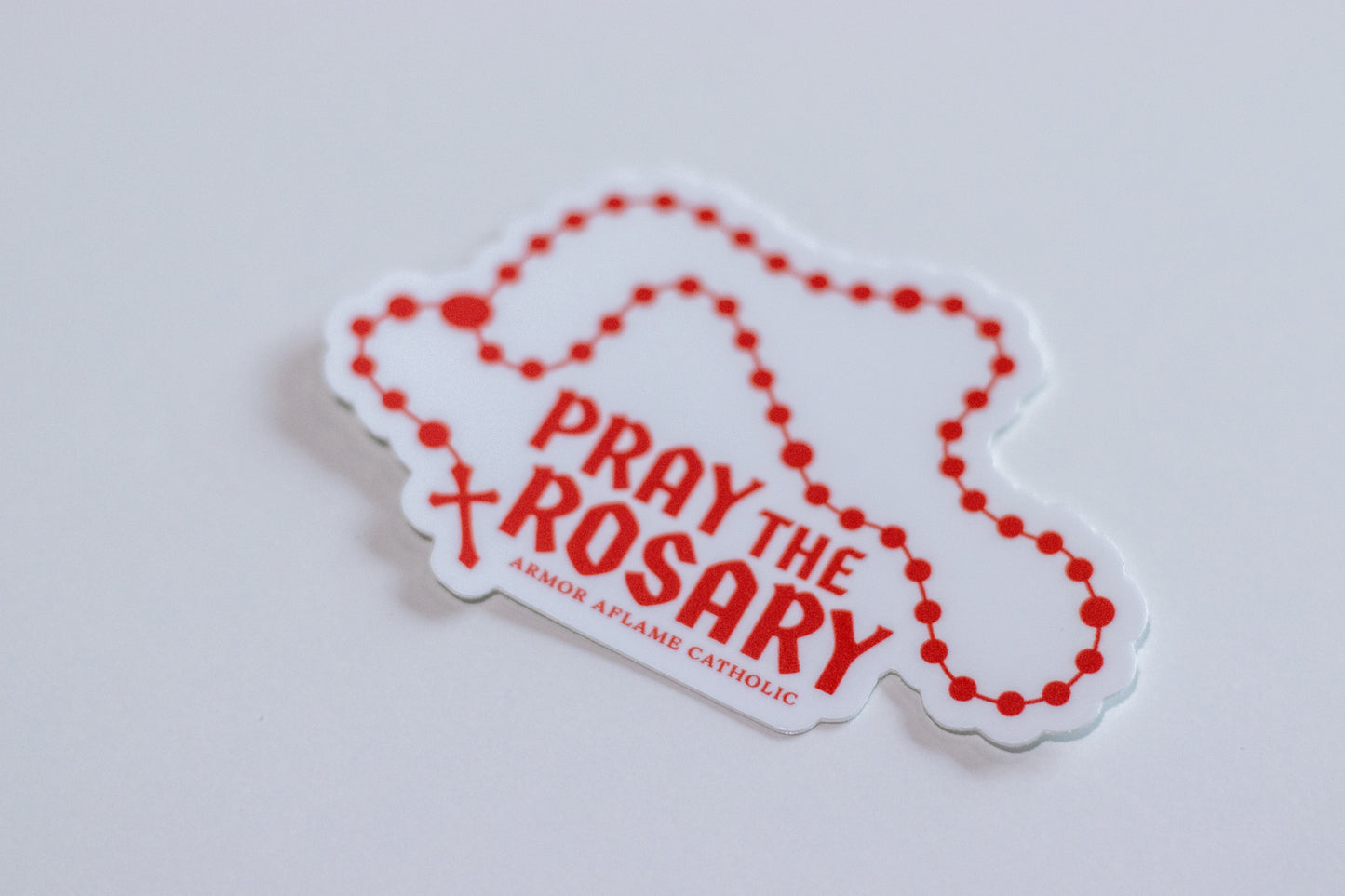 Pray the Rosary Sticker