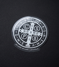 St. Benedict Medal Sticker - Transparent