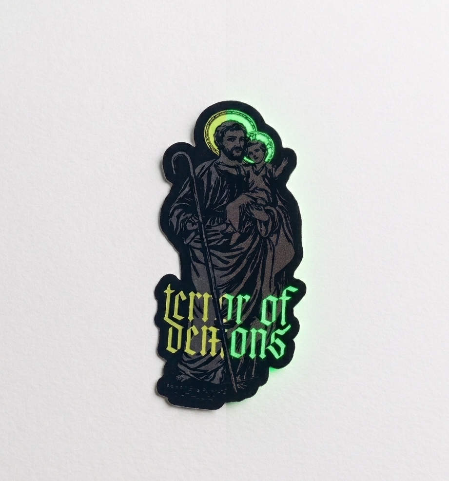 Terror of Demons - St. Joseph Sticker