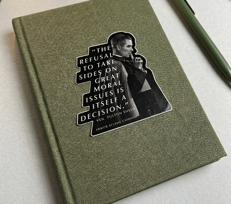 Fulton Sheen Sticker