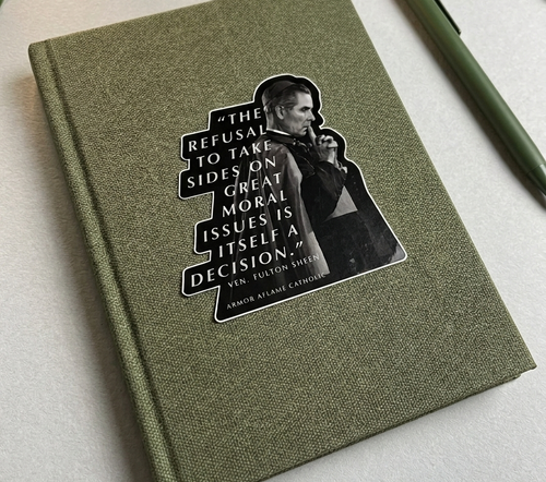 Fulton Sheen Sticker