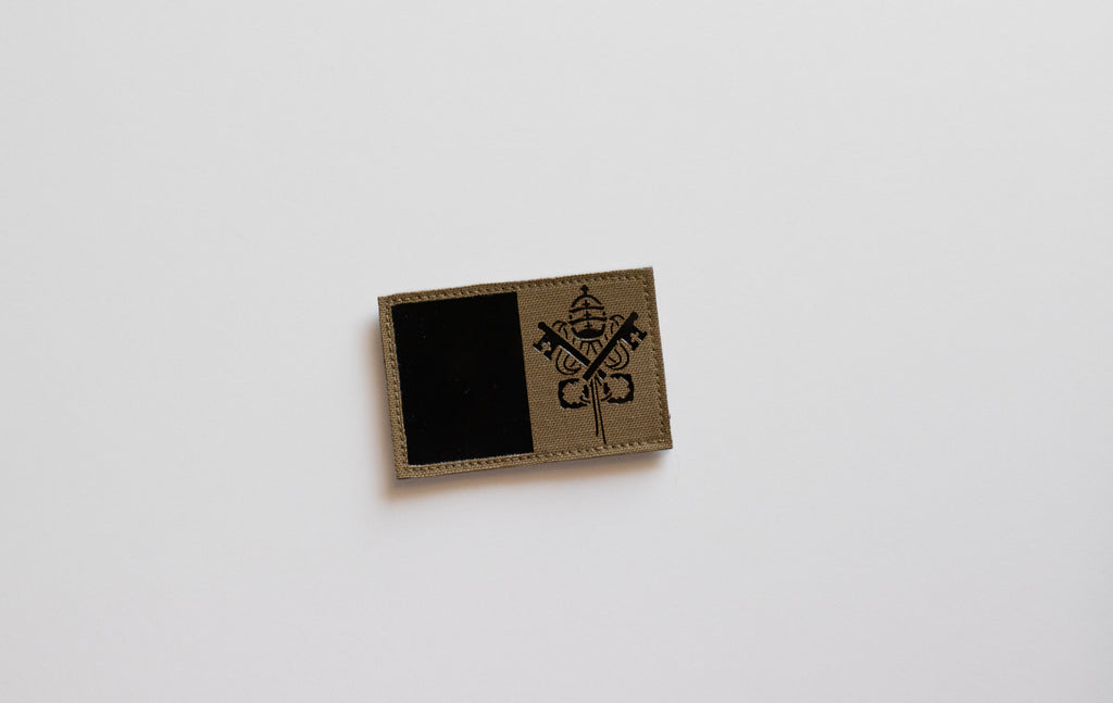 Vatican Flag IR Patch