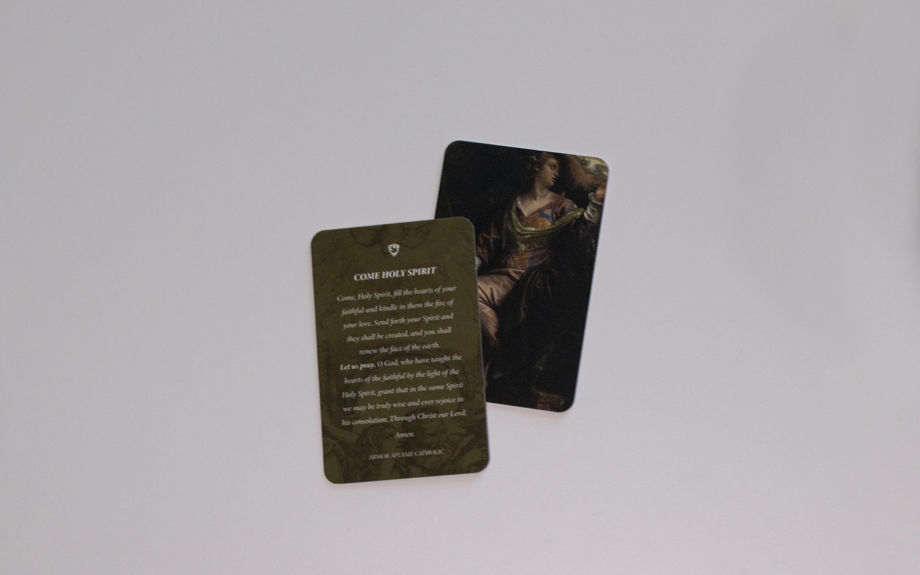 Come Holy Spirit Prayer Card