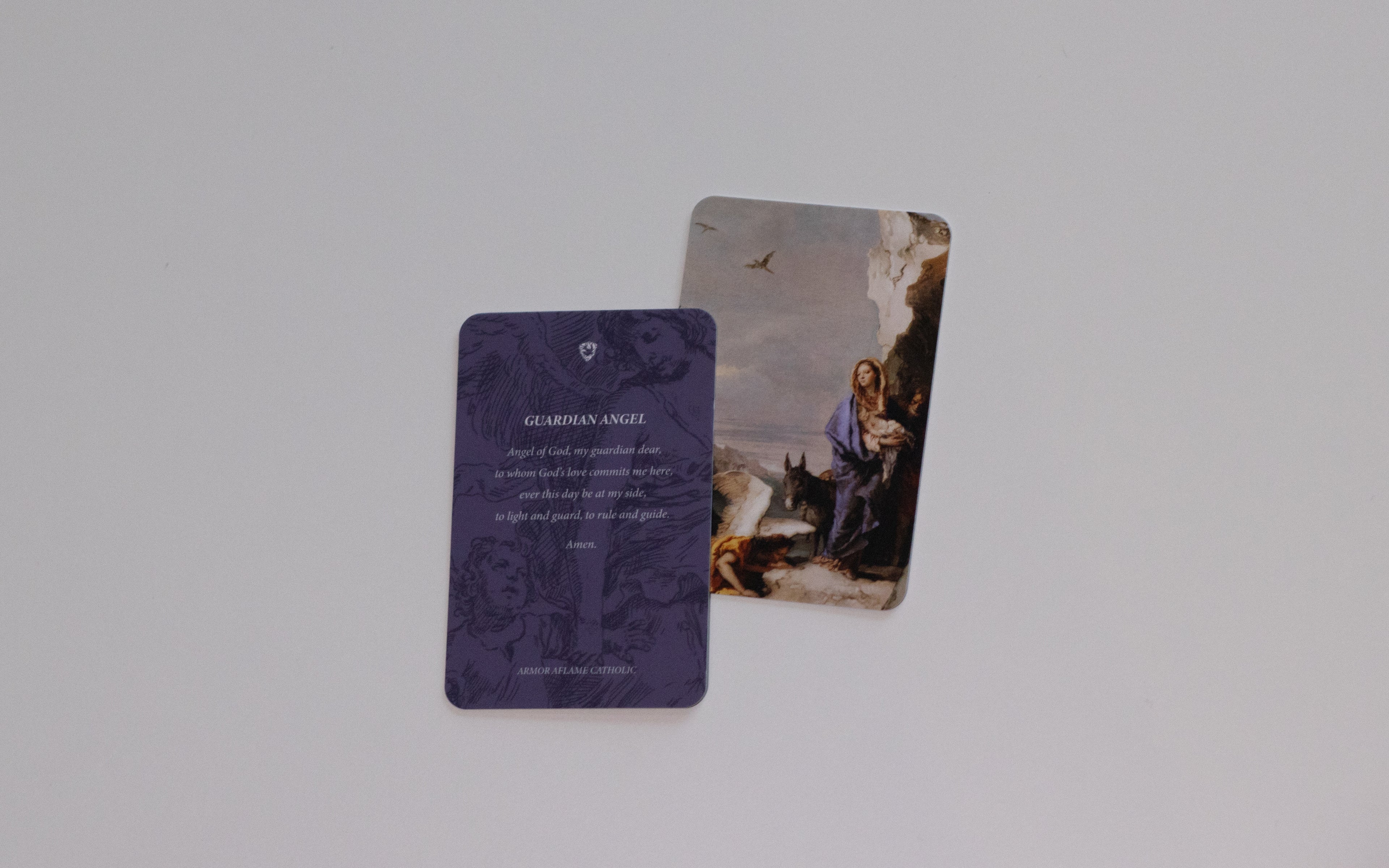 Guardian Angel Prayer Card