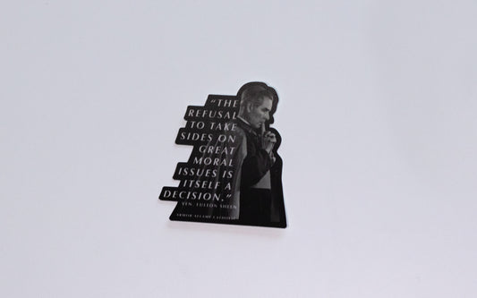 Fulton Sheen Sticker