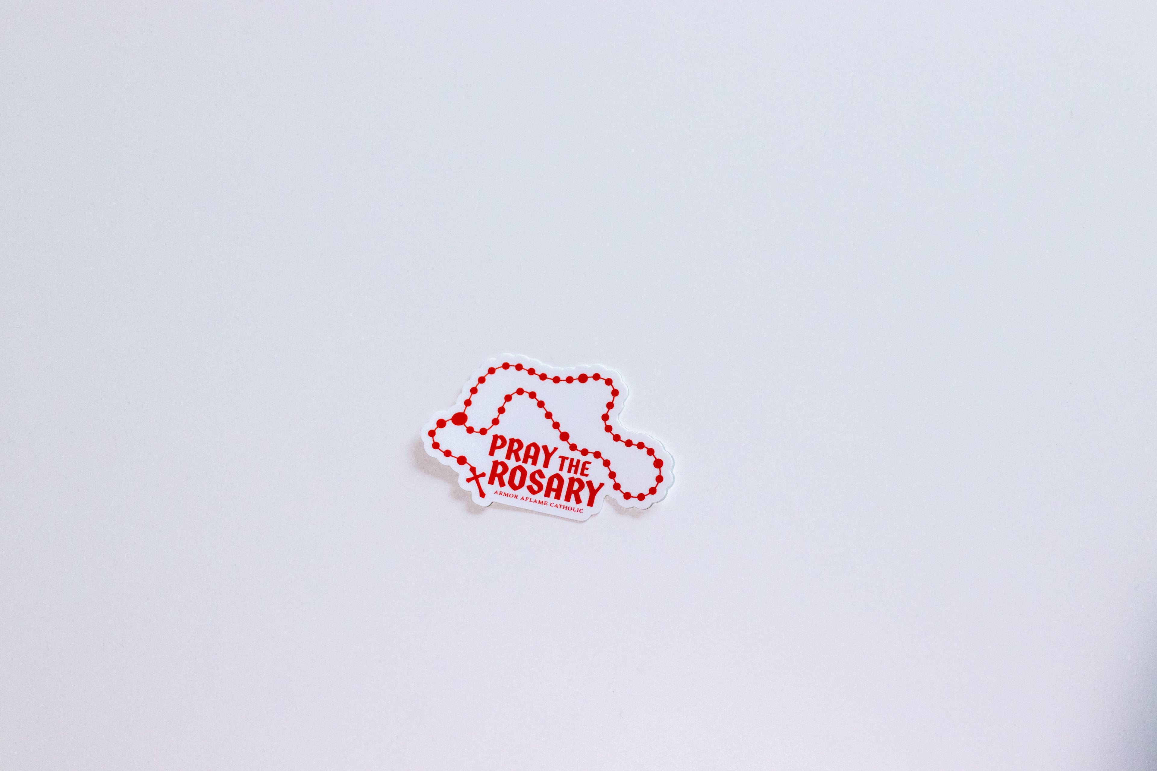 Pray the Rosary Sticker