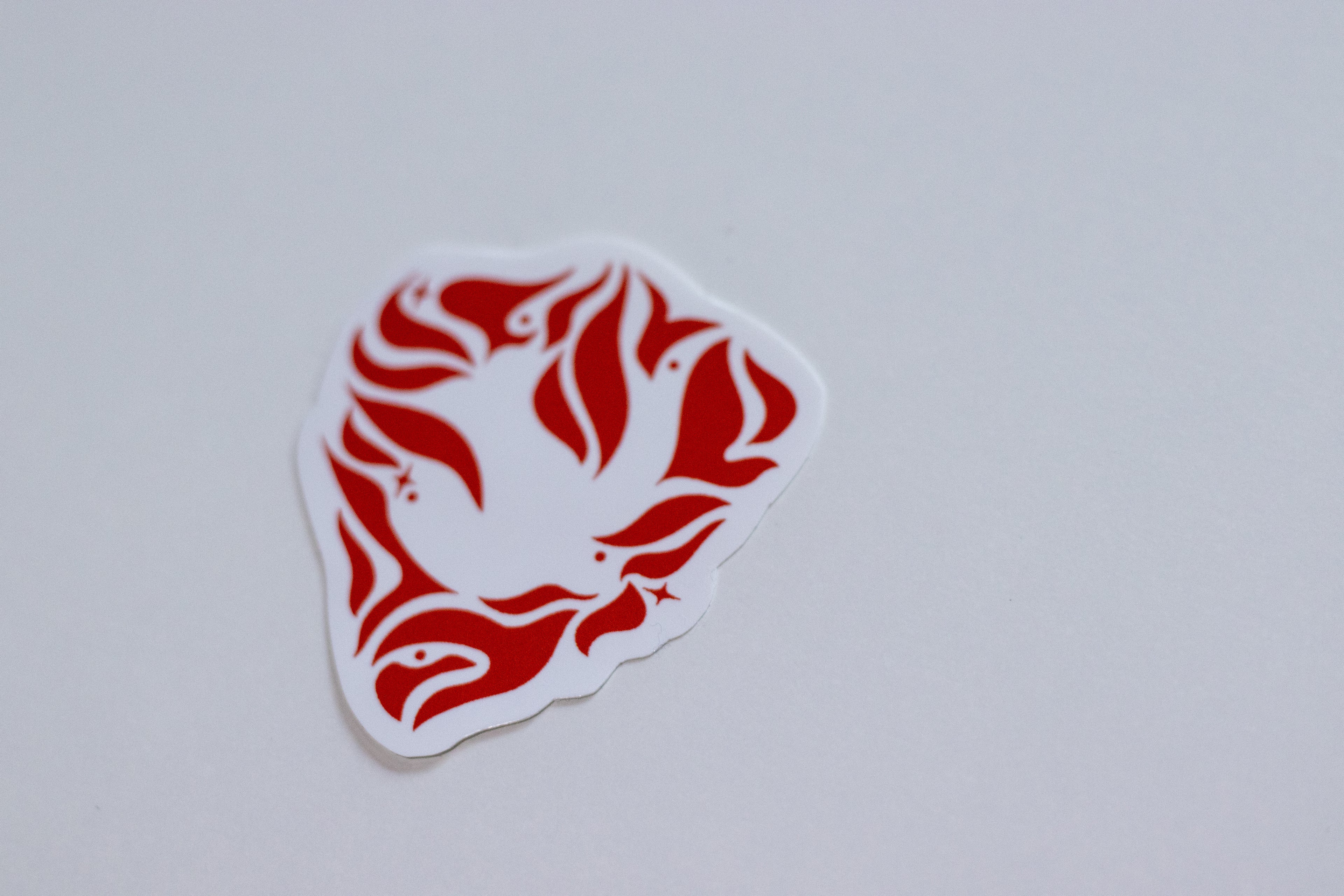 Armor Aflame Sticker