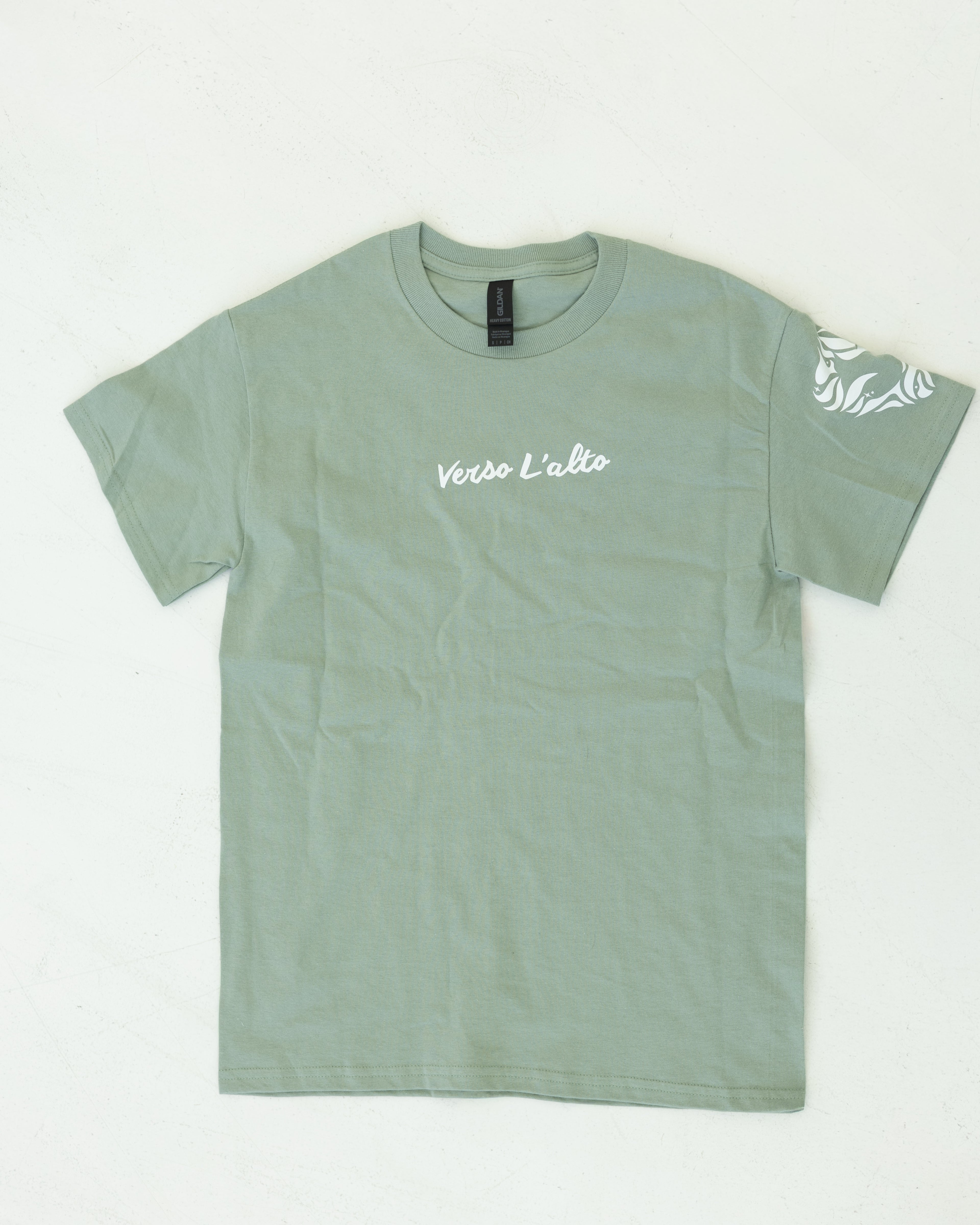 PRE-ORDER "The Higher We Go" Tee — St. Pier Giorgio Frassati